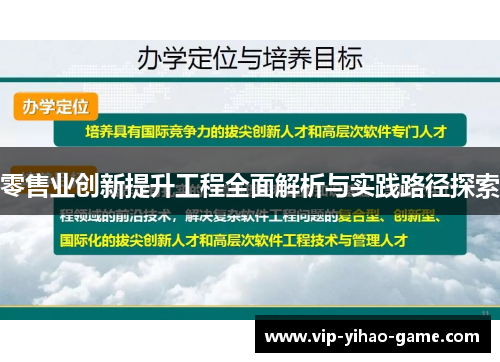零售业创新提升工程全面解析与实践路径探索